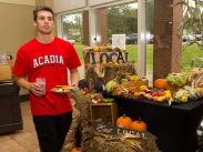 In Fall 2017, our campus was designated the first Fair Trade Campus in the Maritimes. Some of our food comes from local farmers or gardens on-campus.