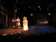 English and Theatre students perform in a campus production.