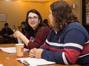 There are many places for students to study off campus too!  Wolfville's charming cafés feature many fair trade and local products.